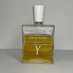 Vintage Yves Saint Laurent YSL "Y" 120 ml 4 oz Eau de Toilette EDT Splash